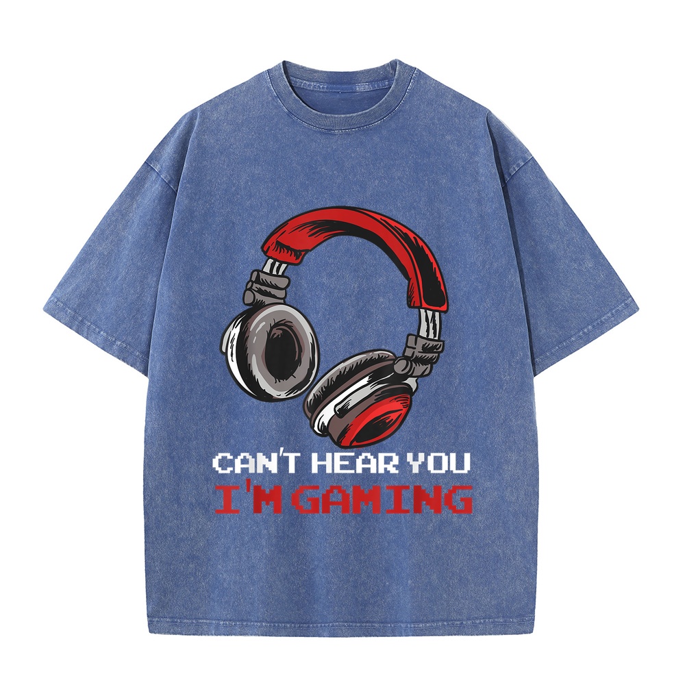 Gaming Accessories In China - ไม่ได้ยินคุณ ฉันกำลังเล่นเกม เสื้อยืดอุปกรณ์เกมเมอร์ เสื้อผ้าผู้ชาย เสื้อยืดผู้ชาย เสื้อยืดผู้หญิงน่ารัก