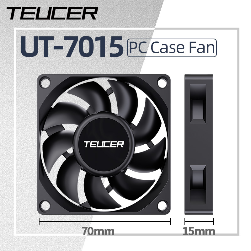 Gaming Accessories Rack - พัดลมระบายความร้อน Teucer รุ่น UT-7015 ขนาด 7