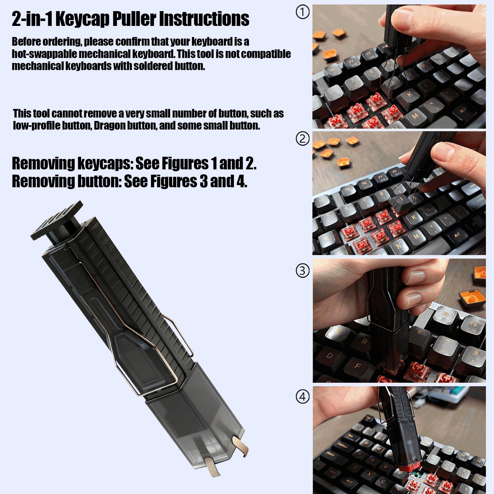 เครื่องมือถอดคีย์บอร์ดแบบ 2-in - Gaming Accessories Aesthetic บทวิจารณ์และราคา