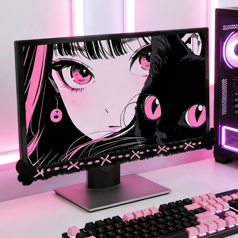 กรอบตกแต่งจอภาพลายลูกไม้น่ารัก - Accessories For Your Gaming Room บทวิจารณ์และราคา