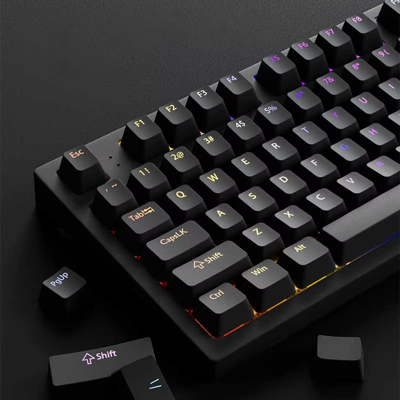 คีย์แคปแบบ Double Shot สีดำ 13 - Gaming Accessories Aesthetic บทวิจารณ์และราคา